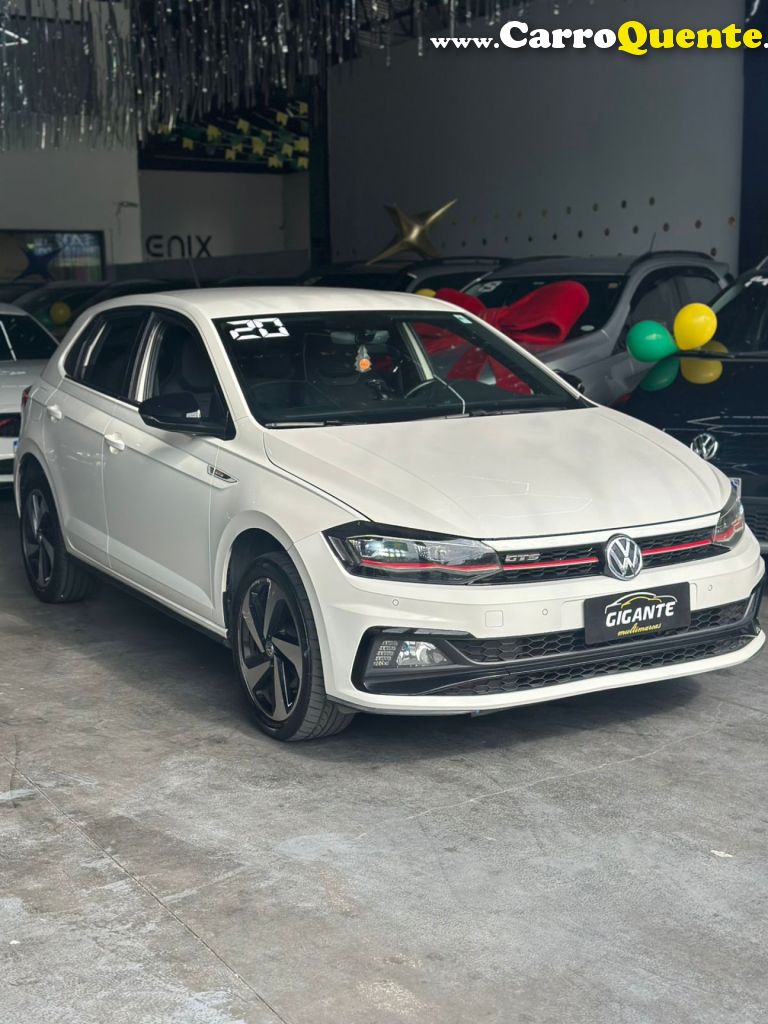 VOLKSWAGEN   POLO GTS 1.4 TSI 16V FLEX   BRANCO 2020 1.4 FLEX - Loja