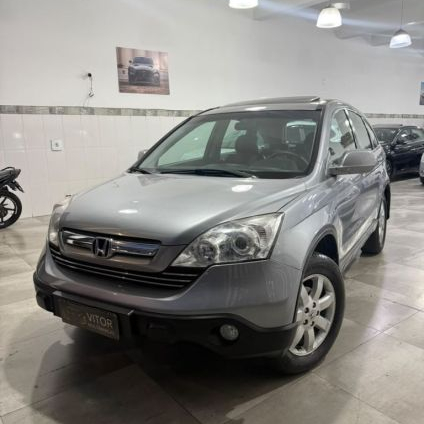 HONDA   CR-V EXL 2.0 16V 4WD2.0 FLEXONE AUT.   PRATA 2008 2.0 GASOLINA