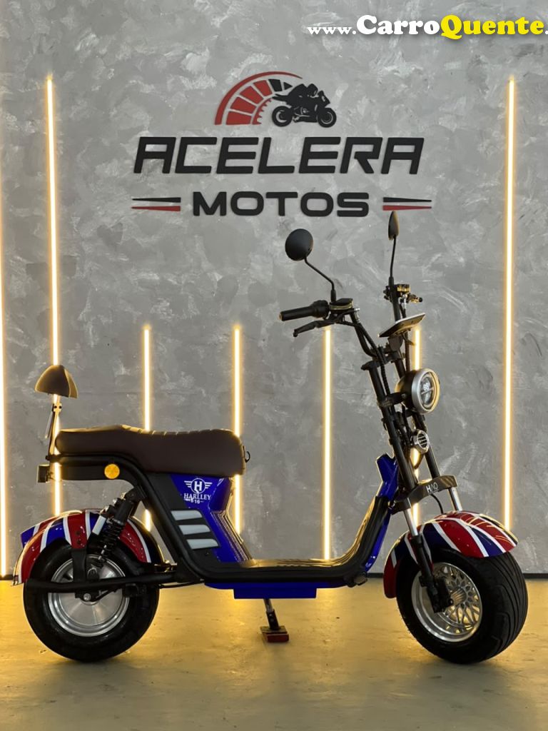 HAO ELÉTRIC MOTORS    HARLEY 16 100W   AZUL 2026 1000W FLEX - Loja
