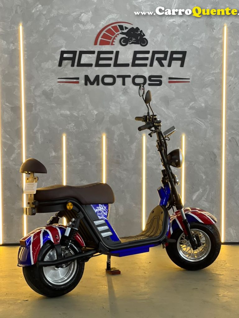 HAO ELÉTRIC MOTORS    HARLEY 16 100W   AZUL 2026 1000W FLEX - Loja