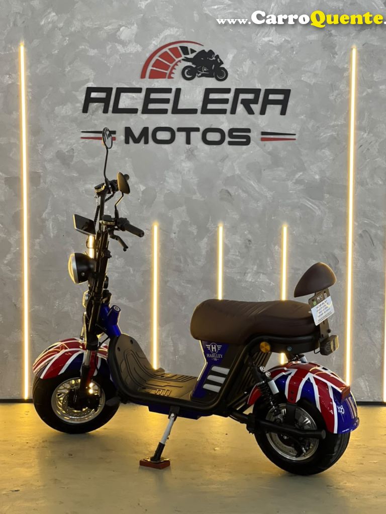 HAO ELÉTRIC MOTORS    HARLEY 16 100W   AZUL 2026 1000W FLEX - Loja