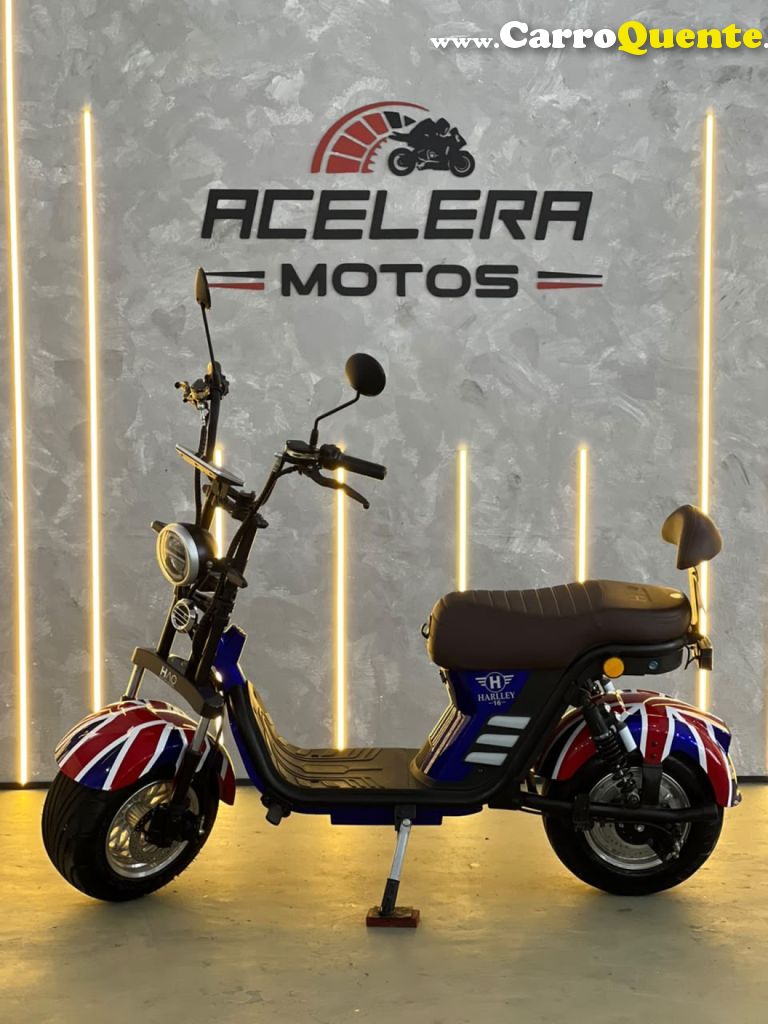 HAO ELÉTRIC MOTORS    HARLEY 16 100W   AZUL 2026 1000W FLEX - Loja