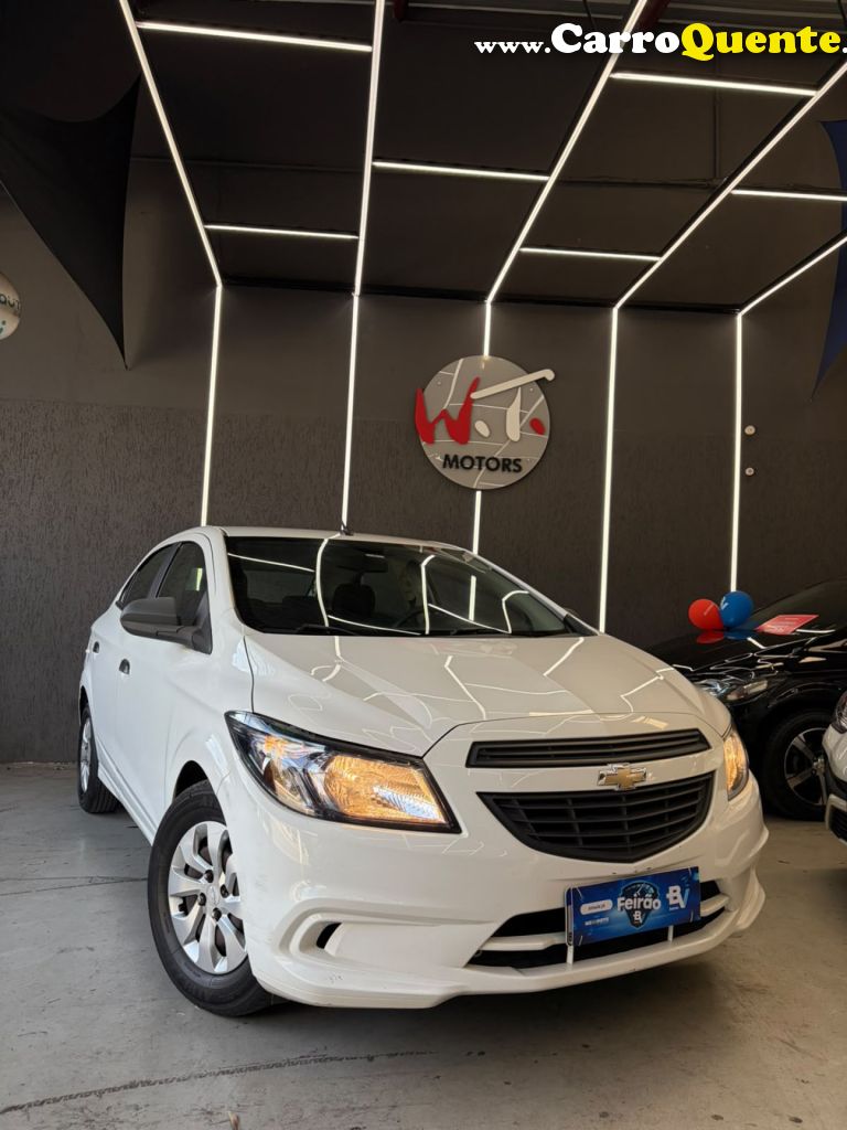 CHEVROLET   ONIX HATCH JOY 1.0 8V FLEX 5P MEC.   BRANCO 2019 1.0 FLEX - Loja