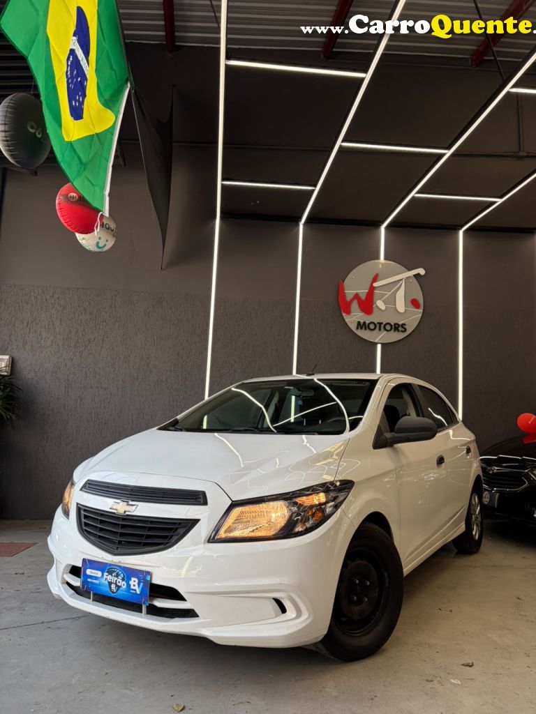 CHEVROLET   ONIX HATCH JOY 1.0 8V FLEX 5P MEC.   BRANCO 2019 1.0 FLEX - Loja