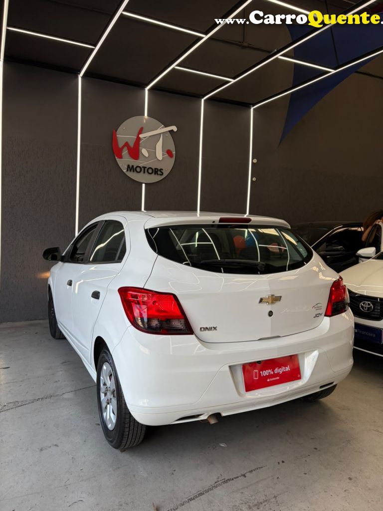 CHEVROLET   ONIX HATCH JOY 1.0 8V FLEX 5P MEC.   BRANCO 2019 1.0 FLEX - Loja