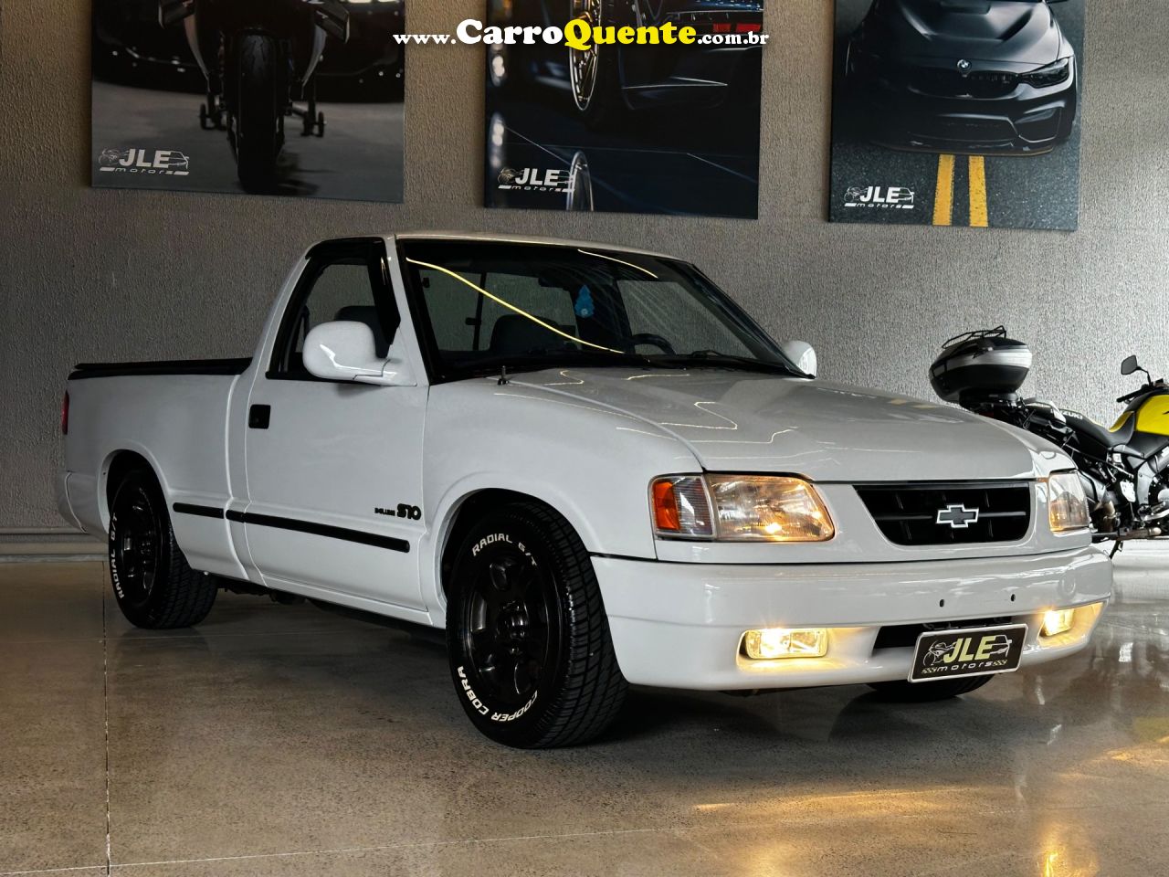 CHEVROLET   S10 PICK-UP LUXE 4.3 V6 CD   BRANCO 1998 4.3 GASOLINA - Loja
