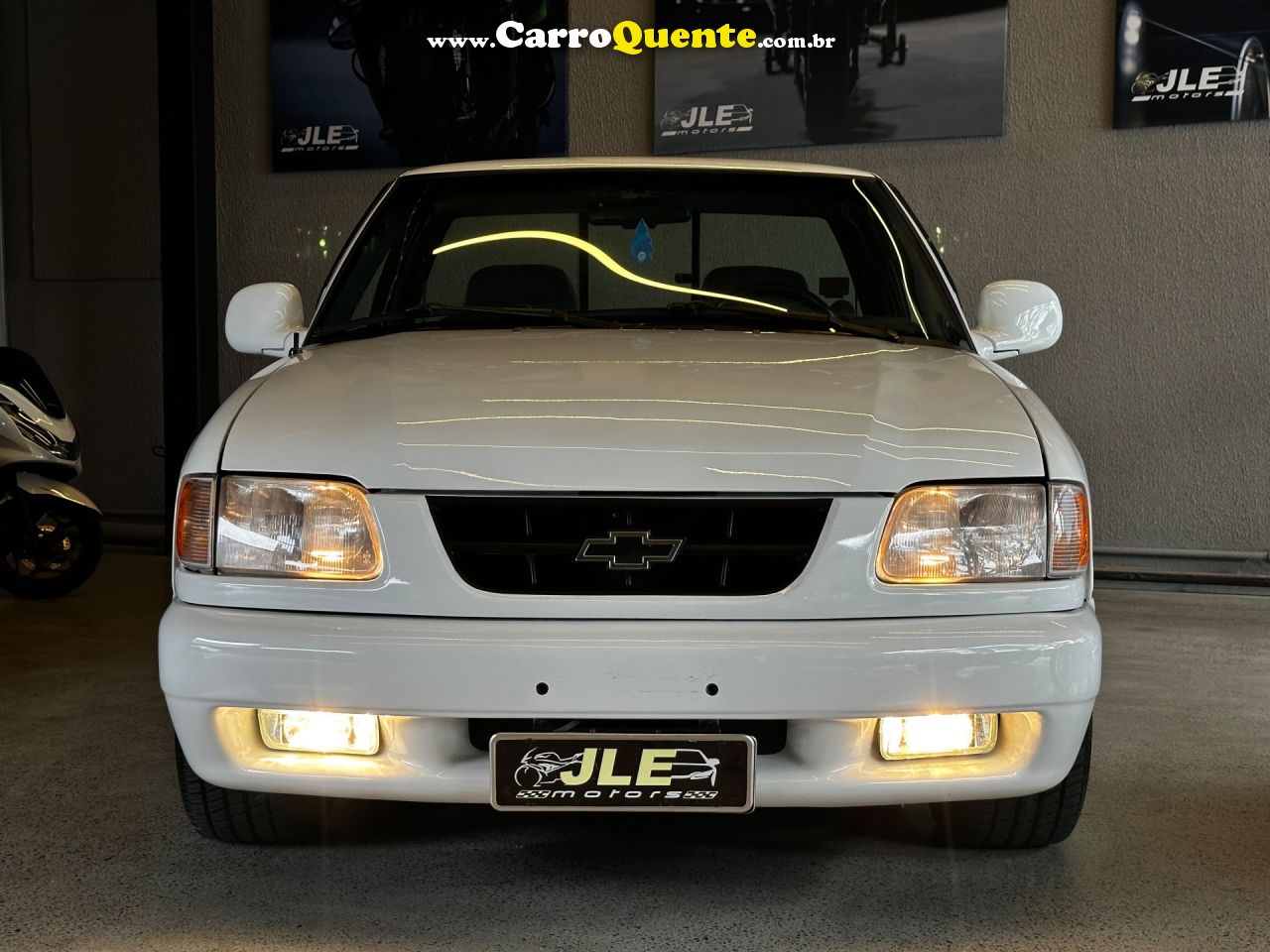 CHEVROLET   S10 PICK-UP LUXE 4.3 V6 CD   BRANCO 1998 4.3 GASOLINA - Loja