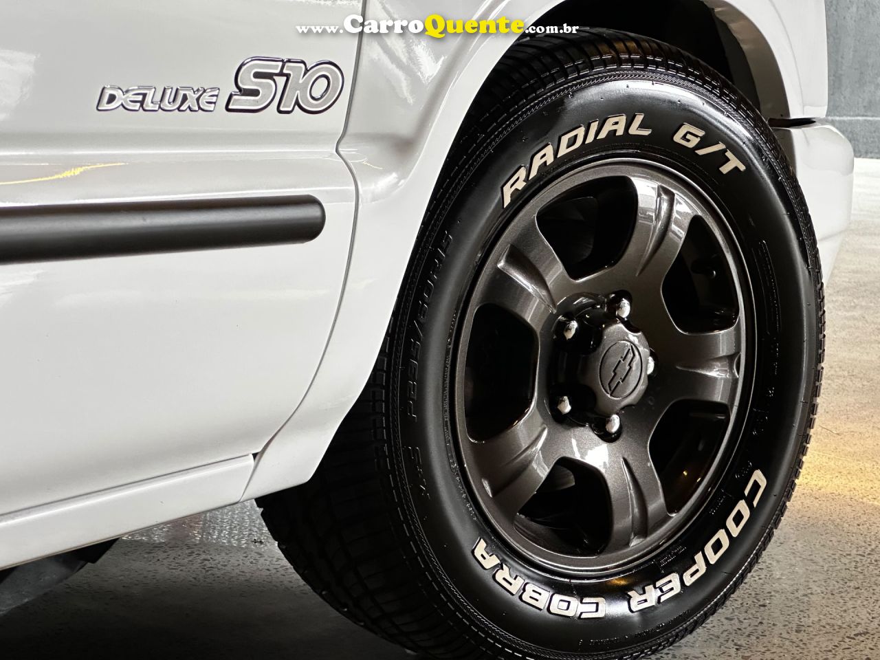 CHEVROLET   S10 PICK-UP LUXE 4.3 V6 CD   BRANCO 1998 4.3 GASOLINA - Loja