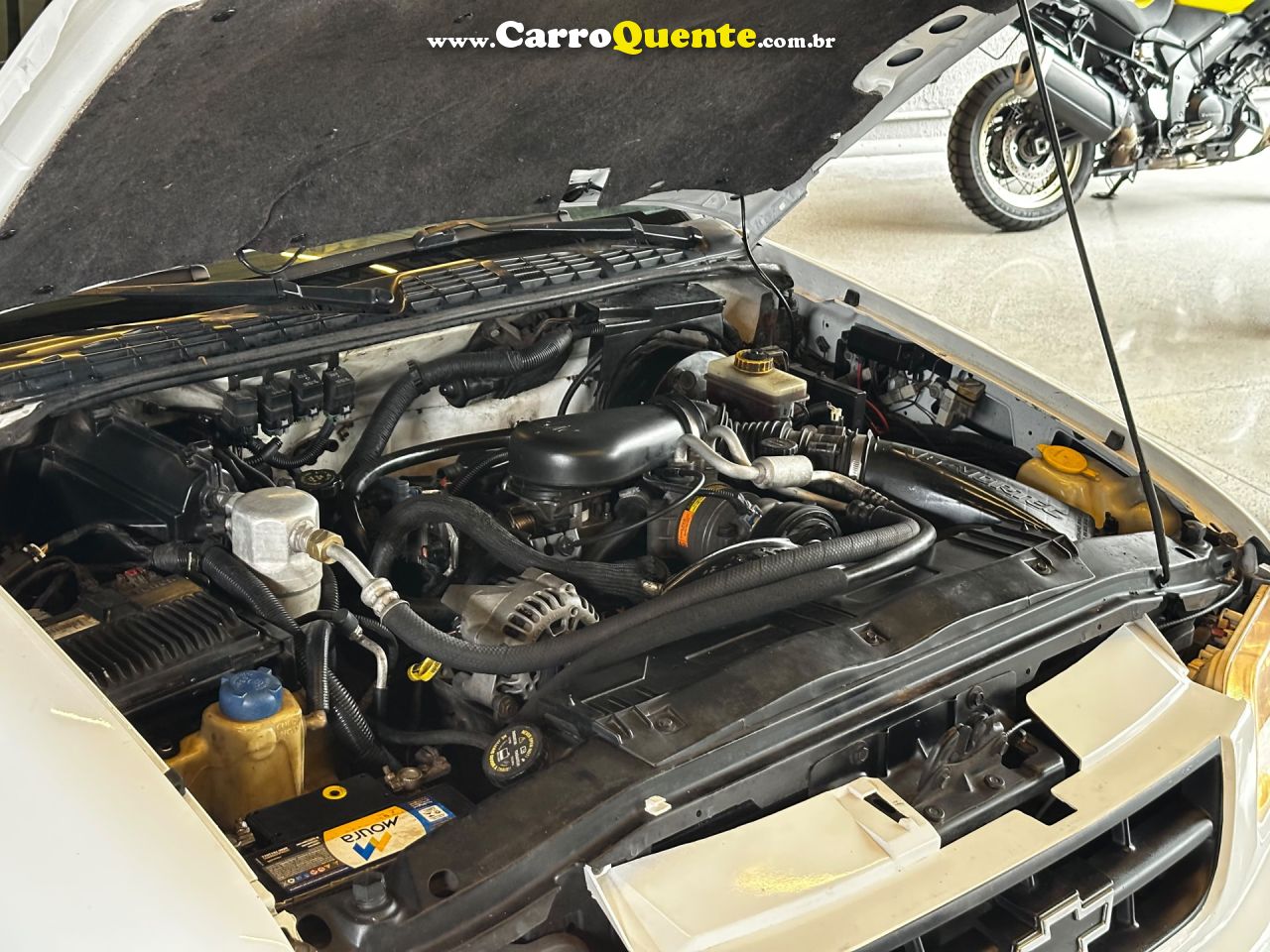 CHEVROLET   S10 PICK-UP LUXE 4.3 V6 CD   BRANCO 1998 4.3 GASOLINA - Loja