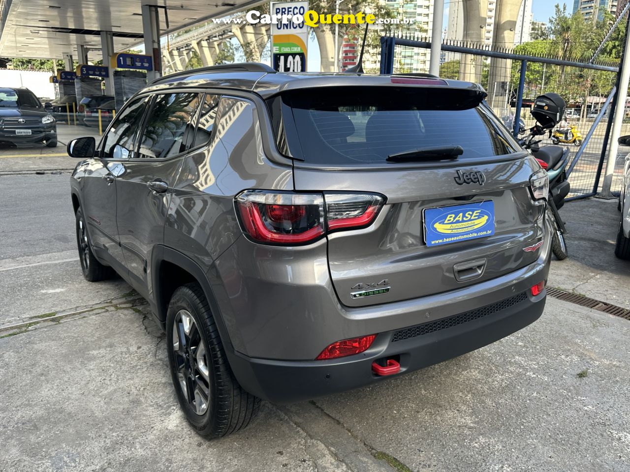 JEEP   COMPASS TRAILHAWK 2.0 4X4 DIES. 16V AUT.   CINZA 2017 2.0 TD DIESEL - Loja