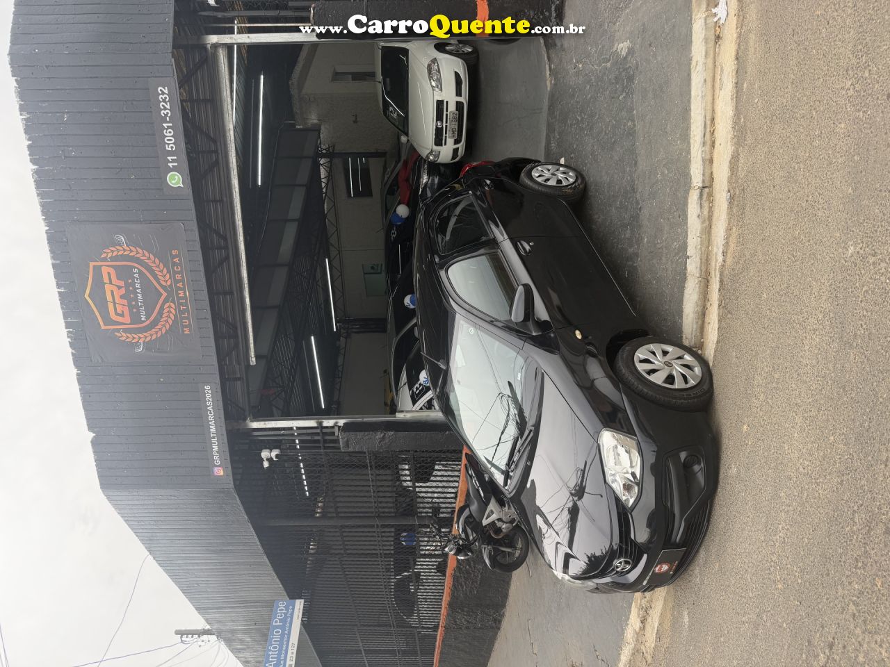 TOYOTA   ETIOS X 1.3 FLEX 16V 5P MEC.   PRETO 2018 1.3 FLEX - Loja
