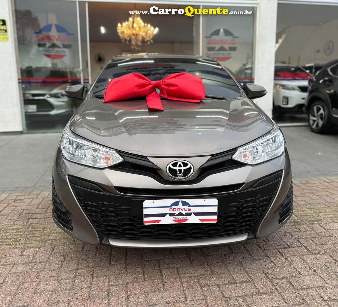 TOYOTA   YARIS XL 1.3 FLEX 16V 5P AUT.   CINZA 2020 1.3 FLEX - Loja