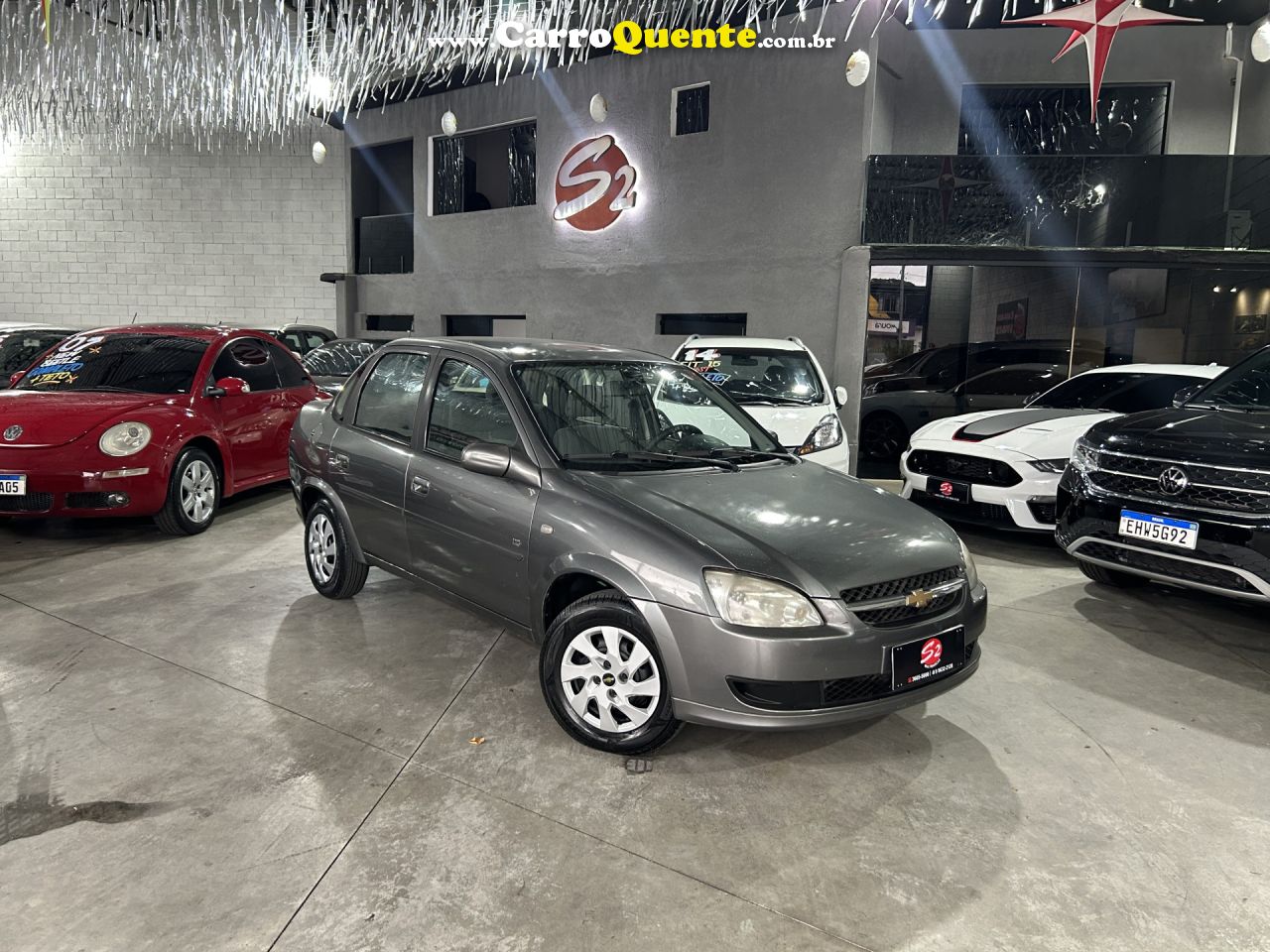 CHEVROLET   CLASSIC LIFELS 1.0 VHC FLEXP. 4P   CINZA 2011 1.0 FLEX - Loja