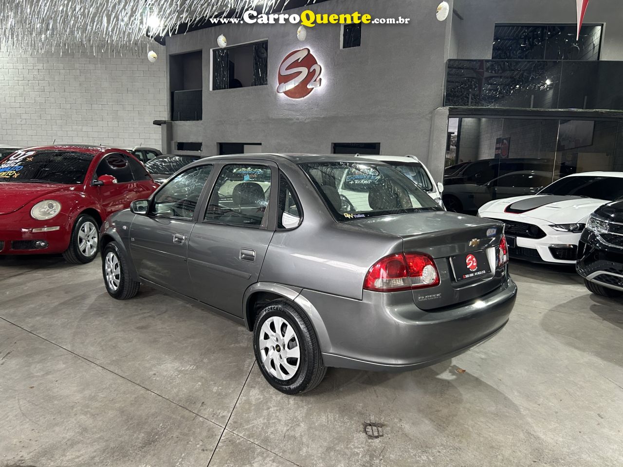 CHEVROLET   CLASSIC LIFELS 1.0 VHC FLEXP. 4P   CINZA 2011 1.0 FLEX - Loja