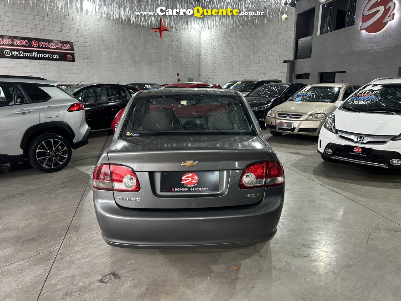 CHEVROLET   CLASSIC LIFELS 1.0 VHC FLEXP. 4P   CINZA 2011 1.0 FLEX - Loja