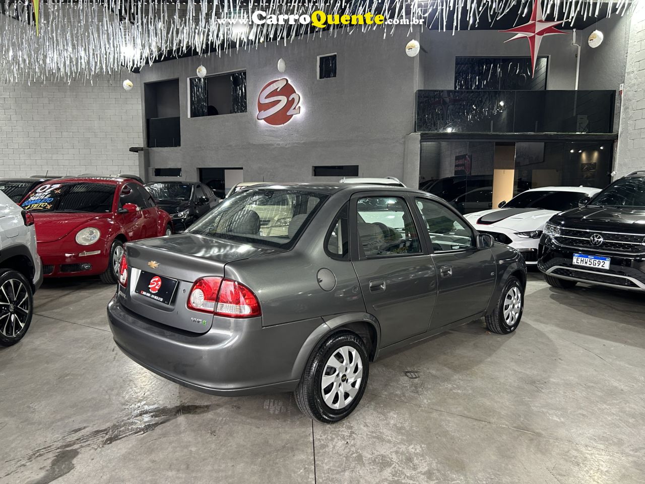 CHEVROLET   CLASSIC LIFELS 1.0 VHC FLEXP. 4P   CINZA 2011 1.0 FLEX - Loja