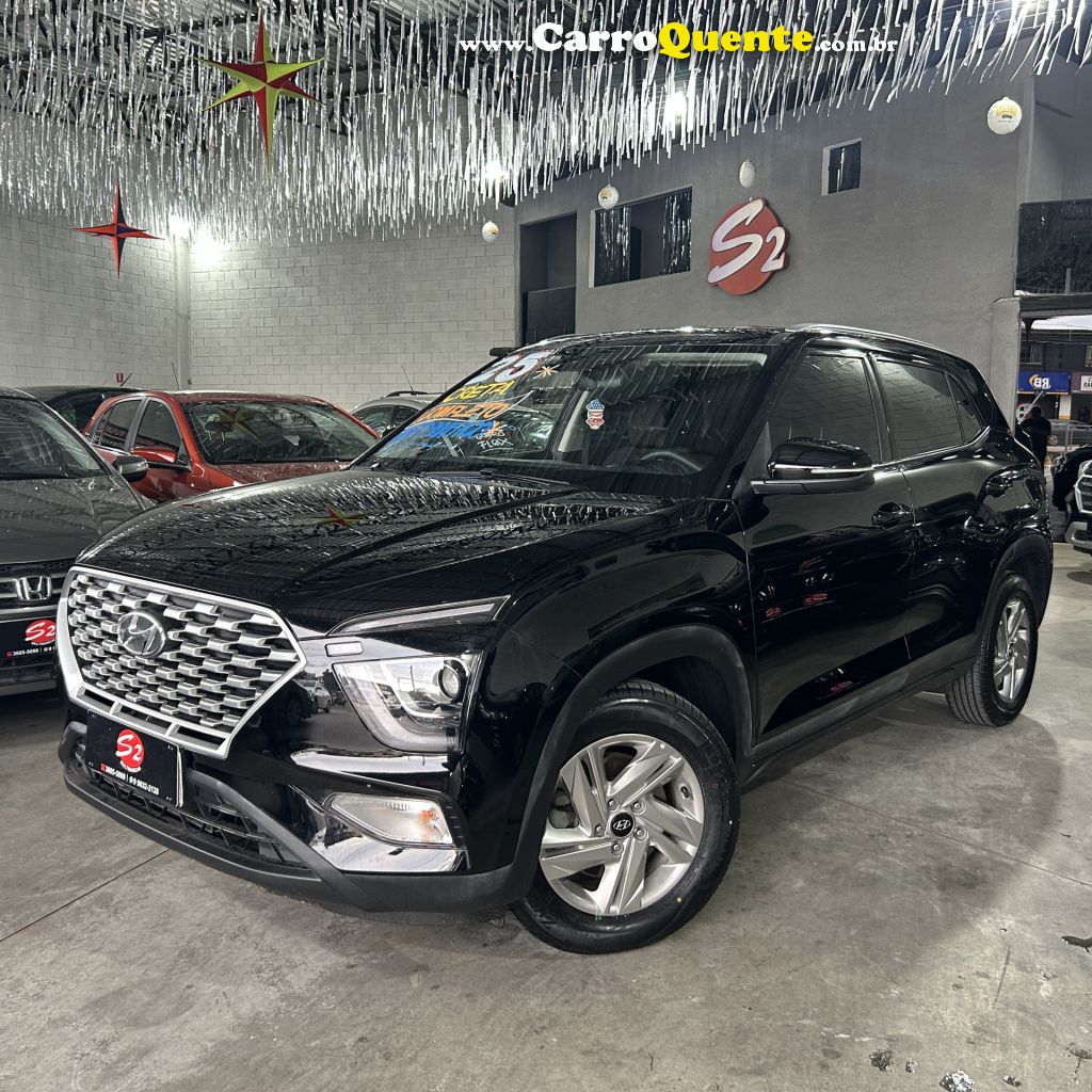 HYUNDAI   CRETA COMFORT 1.0 TB 12V FLEX AUT.   PRETO 2025 1.0 FLEX - Loja