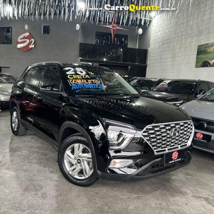 HYUNDAI   CRETA COMFORT 1.0 TB 12V FLEX AUT.   PRETO 2025 1.0 FLEX