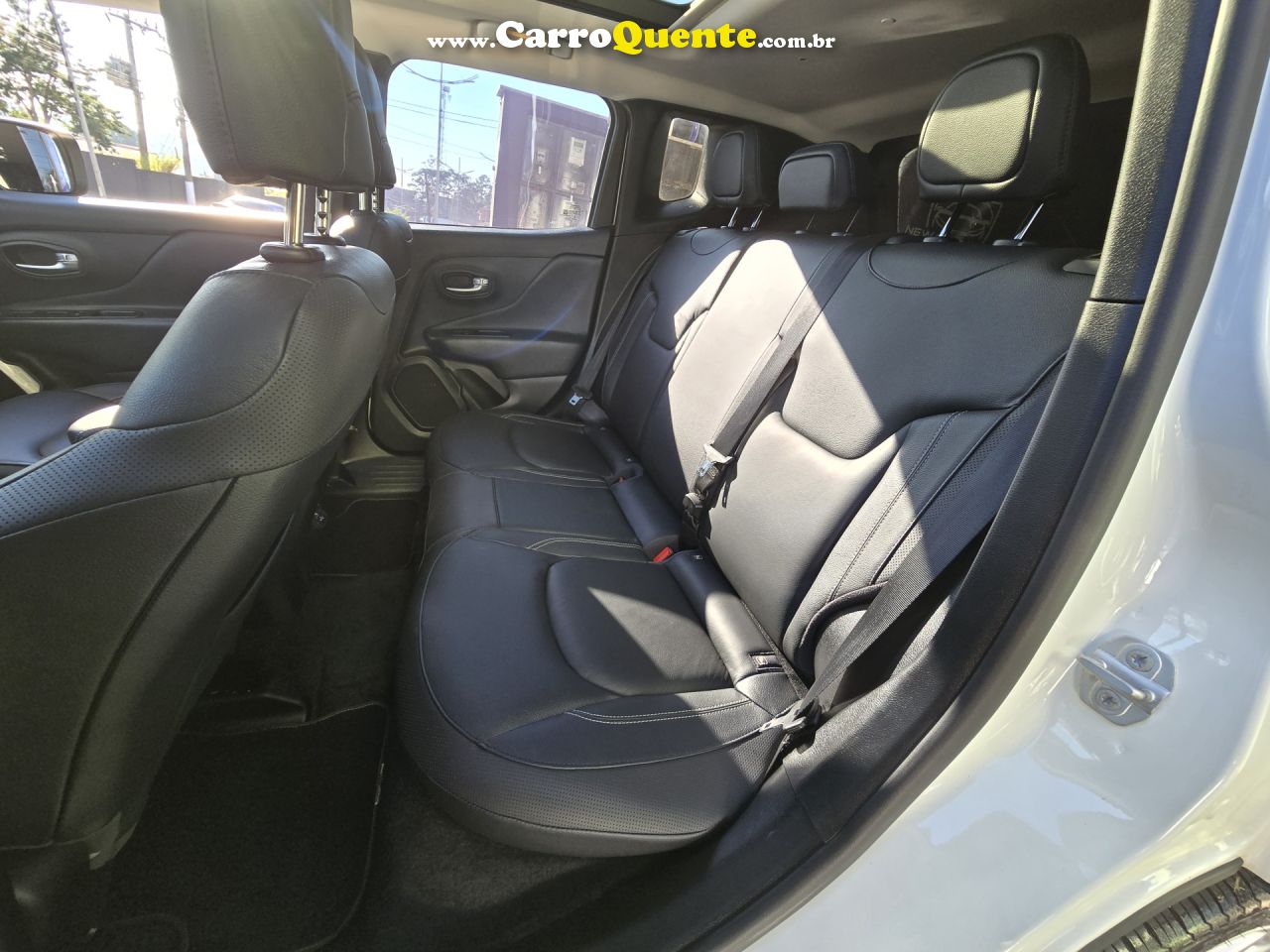 JEEP   RENEGADE LIMITED 1.8 4X2 FLEX 16V AUT.   BRANCO 2021 1.8 FLEX - Loja