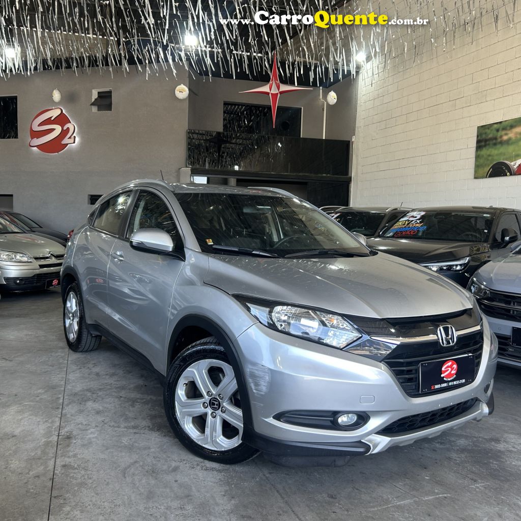 HONDA   HR-V EX 1.8 FLEXONE 16V 5P AUT.   PRATA 2016 1.8 GASOLINA - Loja