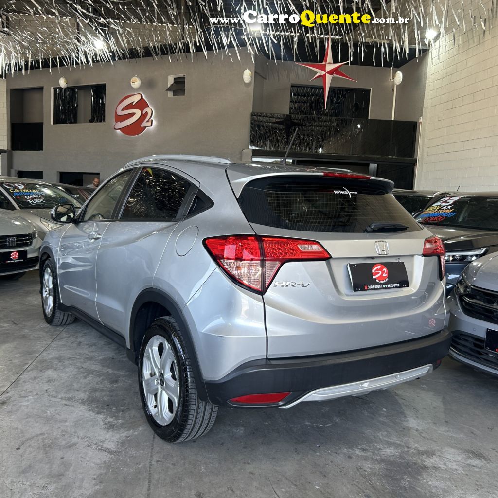 HONDA   HR-V EX 1.8 FLEXONE 16V 5P AUT.   PRATA 2016 1.8 GASOLINA - Loja