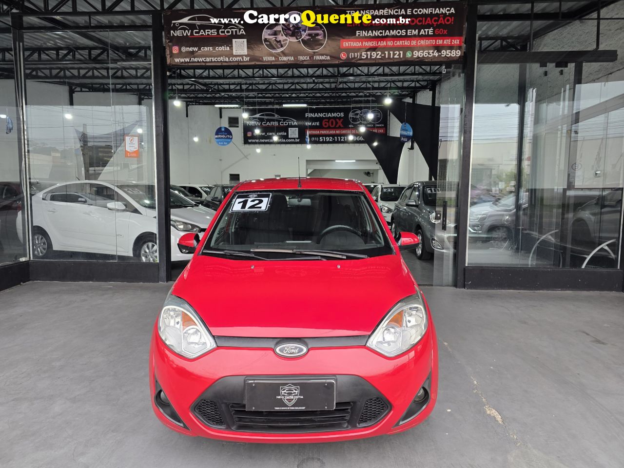 FORD   FIESTA 1.6 8V FLEXCLASS 1.6 8V FLEX 5P   VERMELHO 2012 1.6 FLEX - Loja