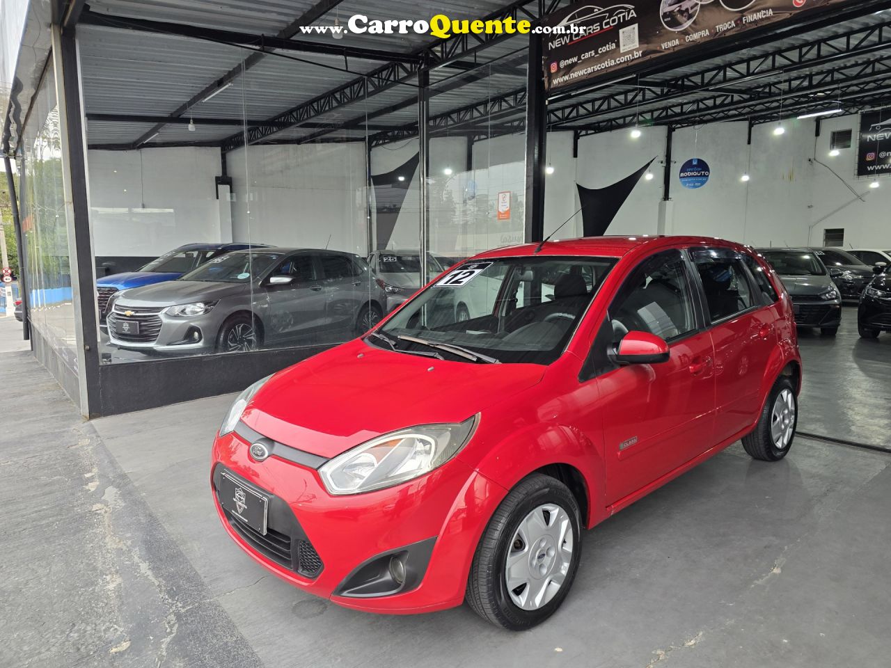 FORD   FIESTA 1.6 8V FLEXCLASS 1.6 8V FLEX 5P   VERMELHO 2012 1.6 FLEX - Loja