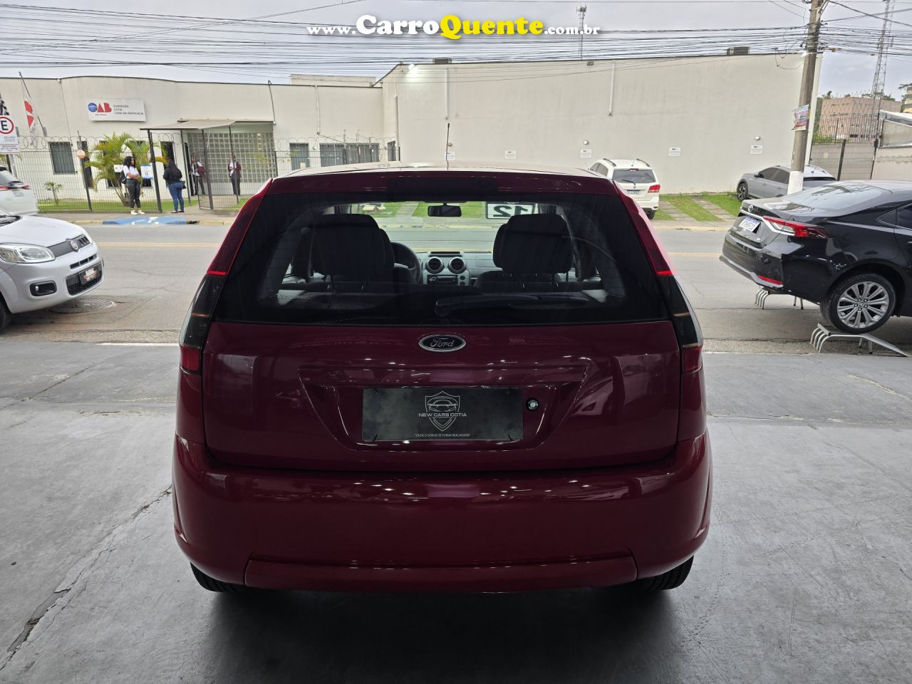FORD   FIESTA 1.6 8V FLEXCLASS 1.6 8V FLEX 5P   VERMELHO 2012 1.6 FLEX - Loja