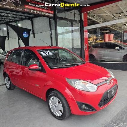FORD   FIESTA 1.6 8V FLEXCLASS 1.6 8V FLEX 5P   VERMELHO 2012 1.6 FLEX