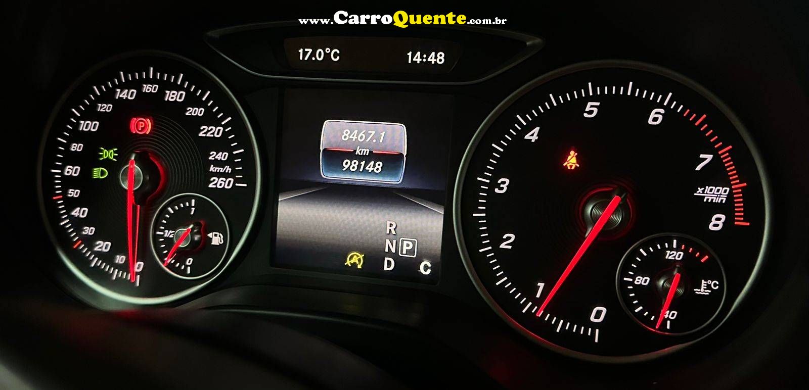 MERCEDES-BENZ A 200 1.6 TURBO 16V 2016 - Loja