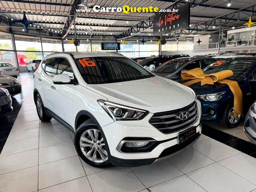 HYUNDAI SANTA FE 3.3 MPFI 4X4 V6 270CV 2016 - Loja