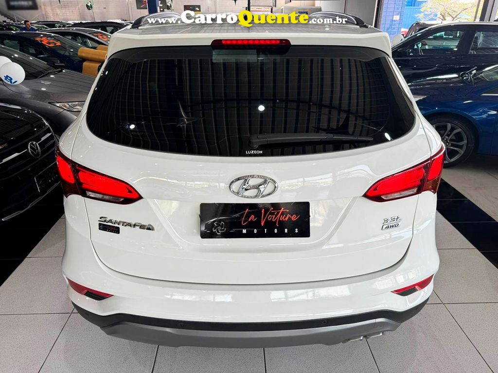 HYUNDAI SANTA FE 3.3 MPFI 4X4 V6 270CV 2016 - Loja