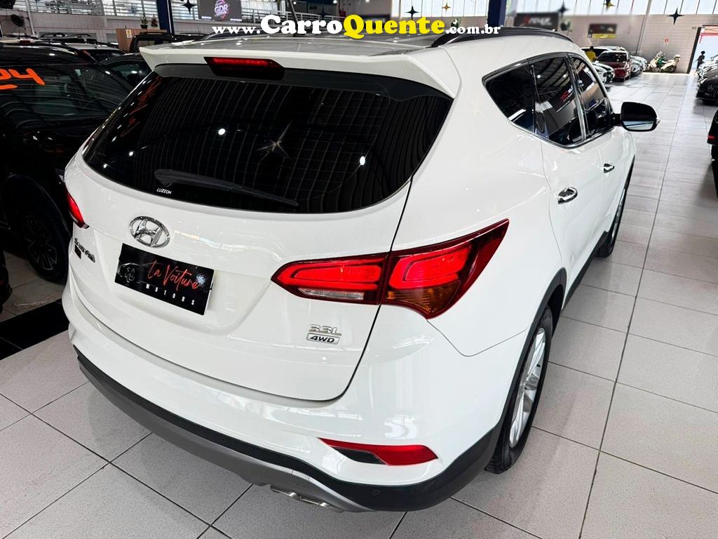 HYUNDAI SANTA FE 3.3 MPFI 4X4 V6 270CV 2016 - Loja