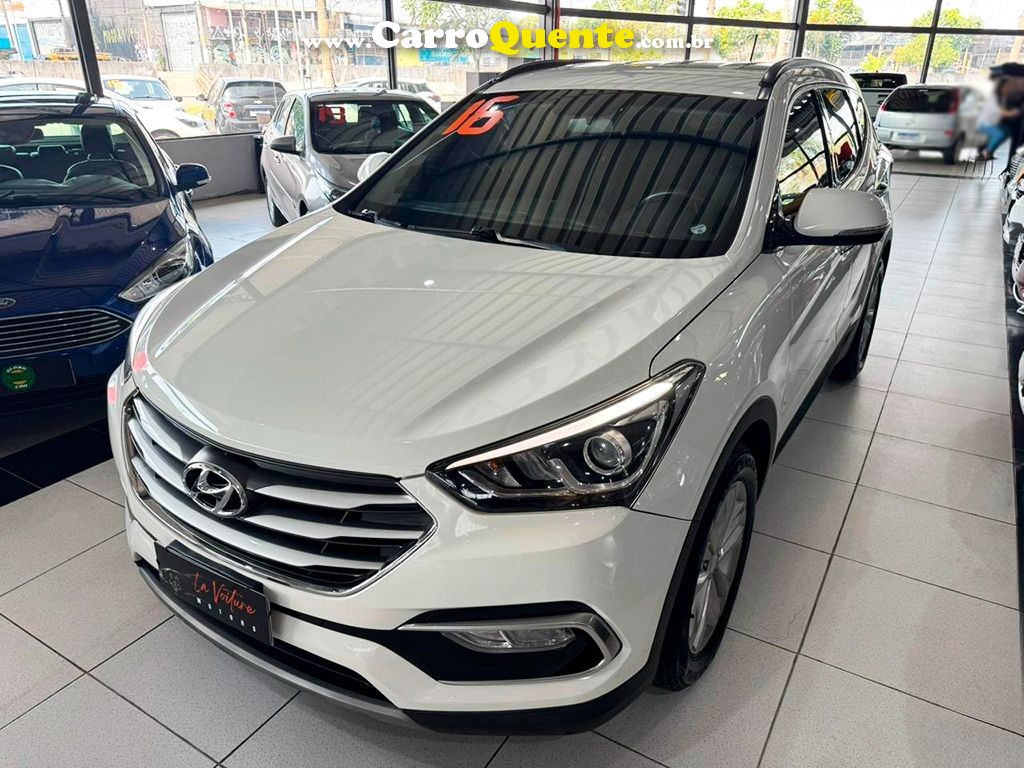 HYUNDAI SANTA FE 3.3 MPFI 4X4 V6 270CV 2016 - Loja