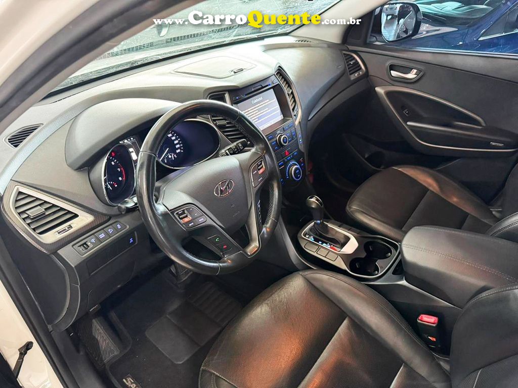 HYUNDAI SANTA FE 3.3 MPFI 4X4 V6 270CV 2016 - Loja