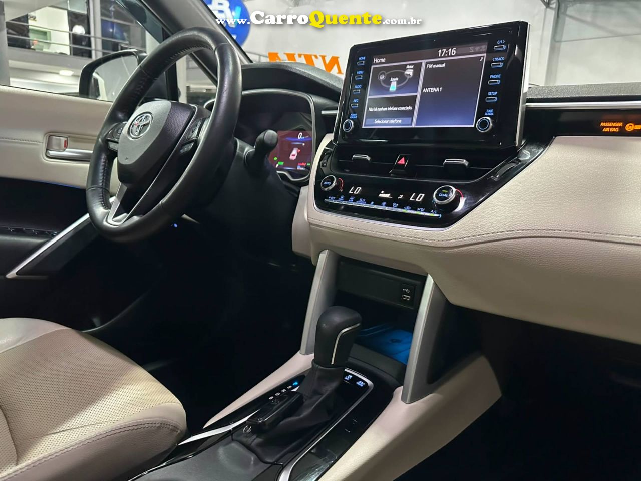 TOYOTA COROLLA CROSS 1.8 VVT-I XRX 2022 - Loja