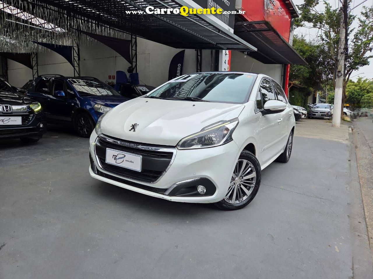 PEUGEOT 208 1.6 GRIFFE 16V 2017 - Loja