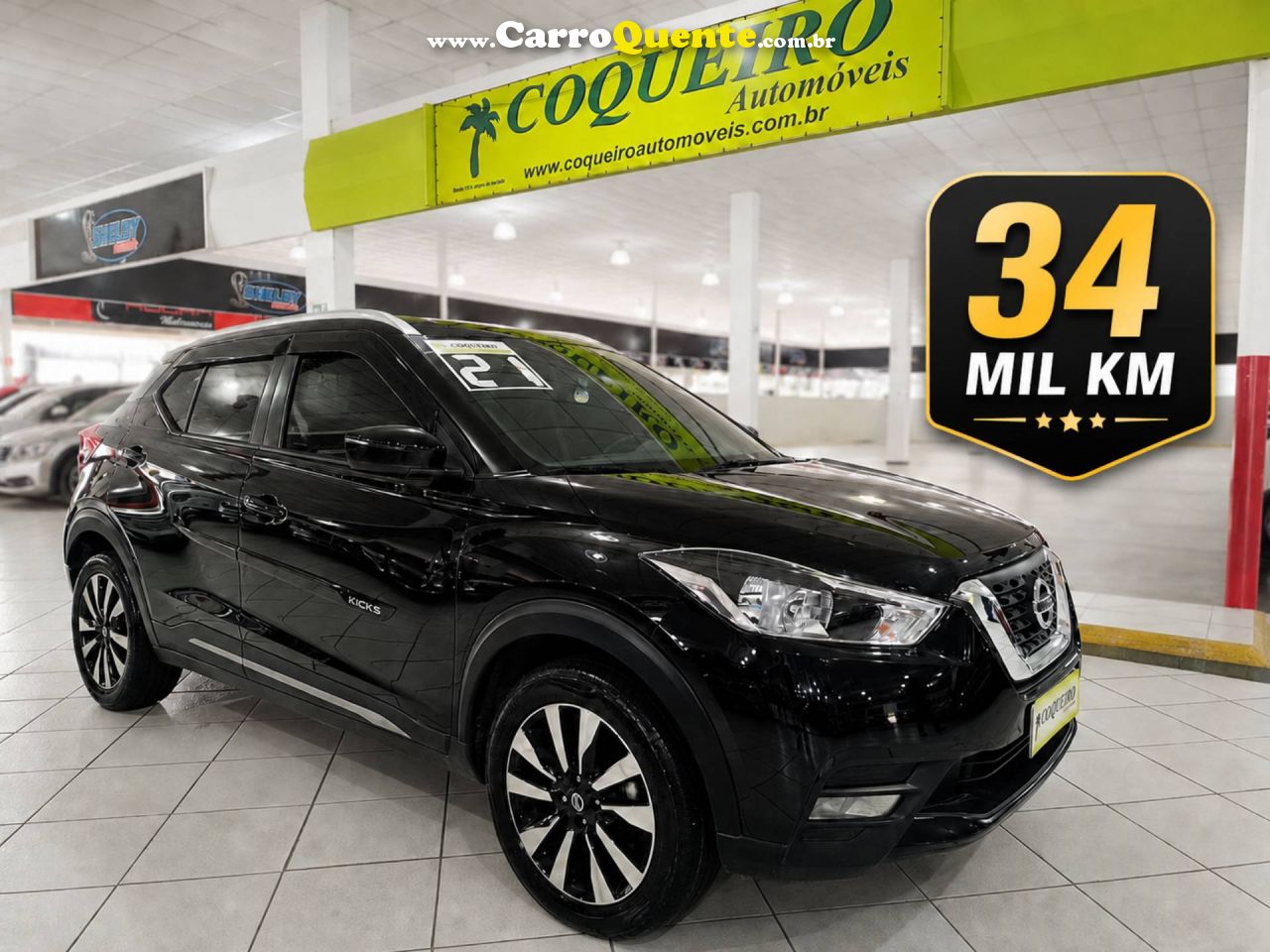 NISSAN KICKS 1.6 16V SV 2021 - Loja