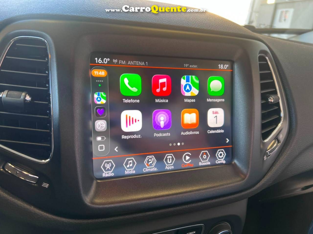 JEEP COMPASS 2.0 16V LONGITUDE 2018 - Loja
