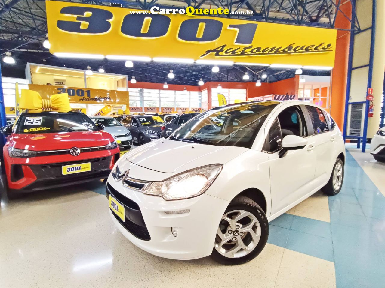 CITROEN C3 1.6 VTI 120 EXCLUSIVE 2019 - Loja
