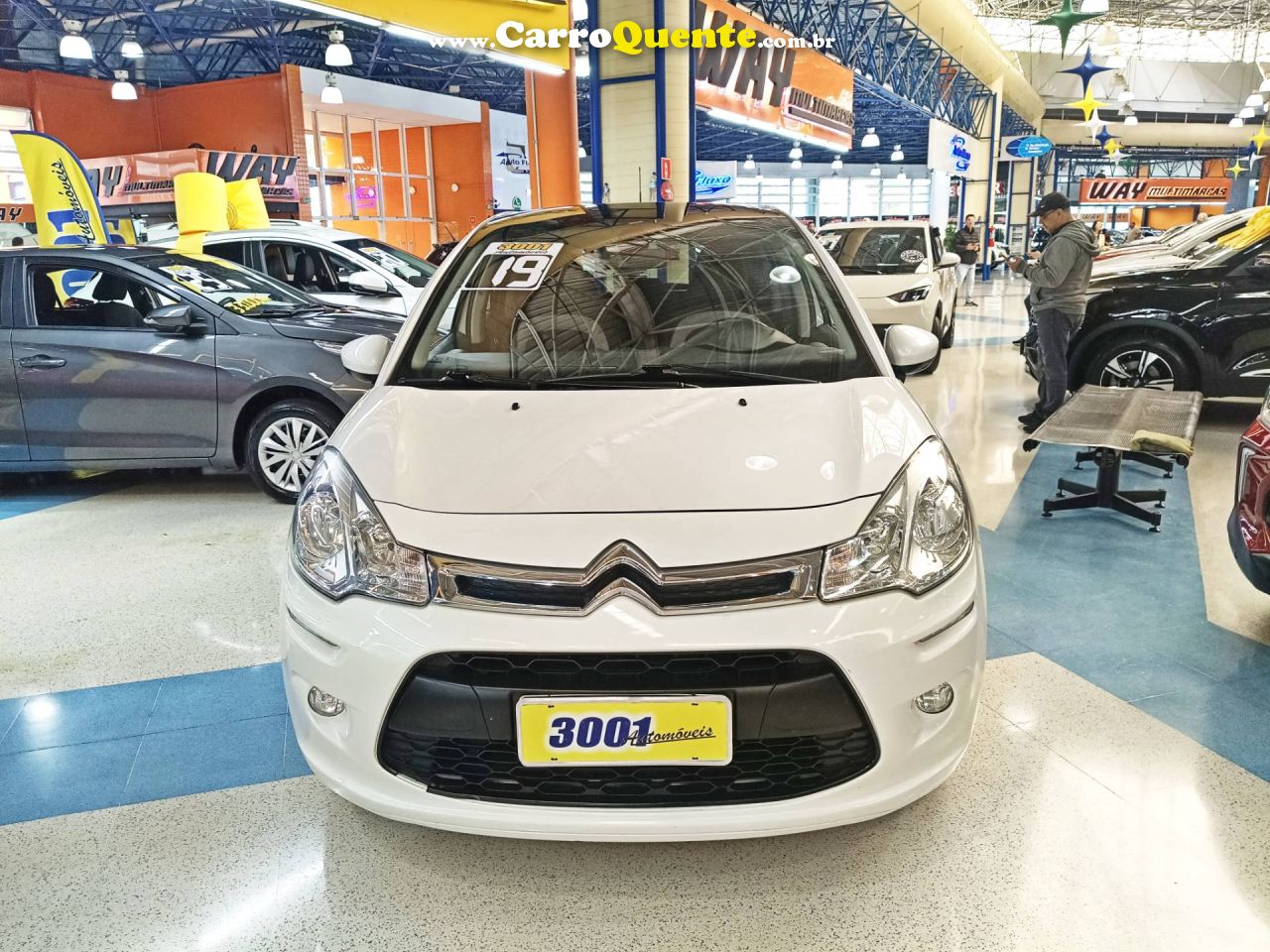 CITROEN C3 1.6 VTI 120 EXCLUSIVE 2019 - Loja