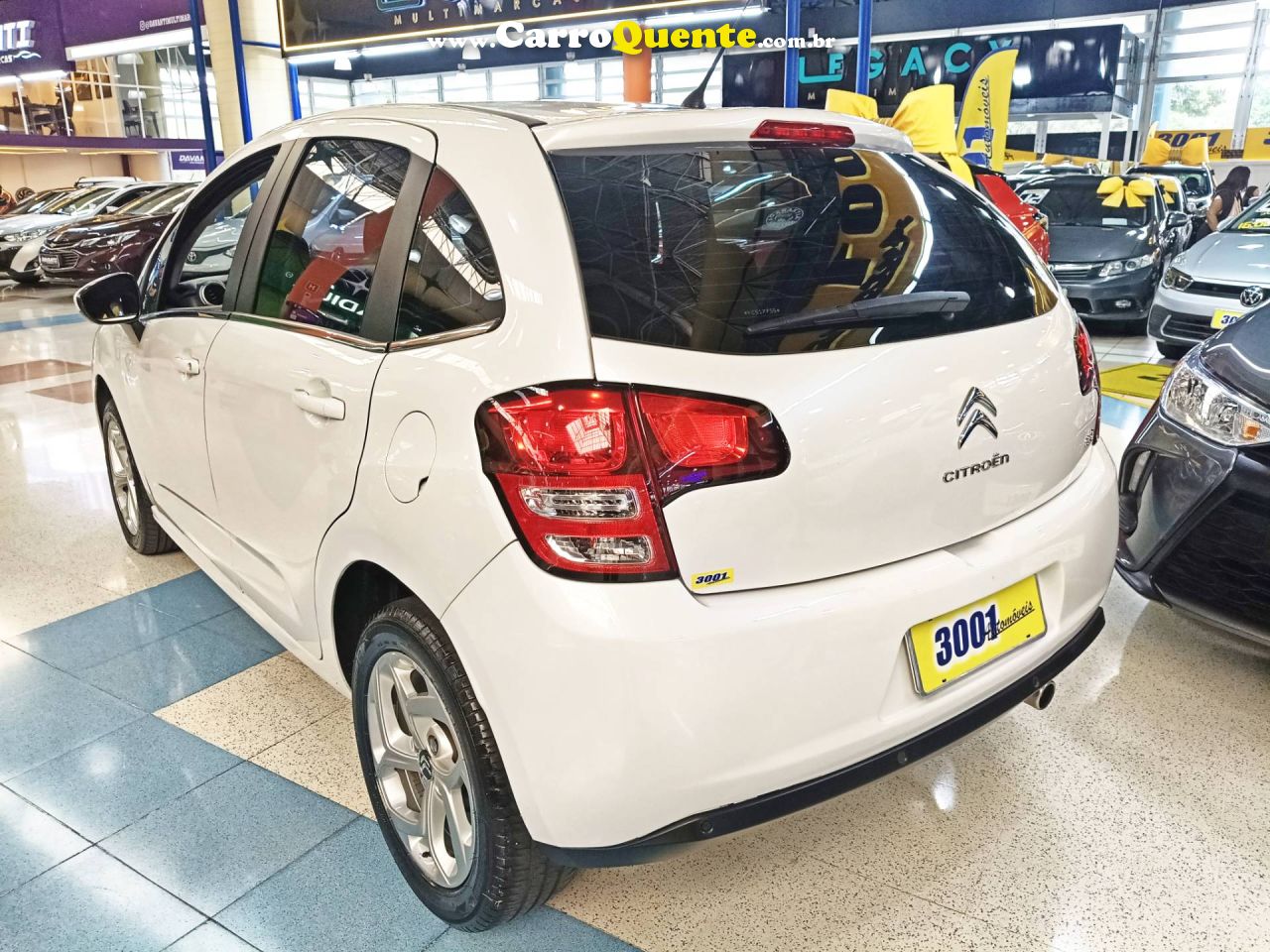 CITROEN C3 1.6 VTI 120 EXCLUSIVE 2019 - Loja