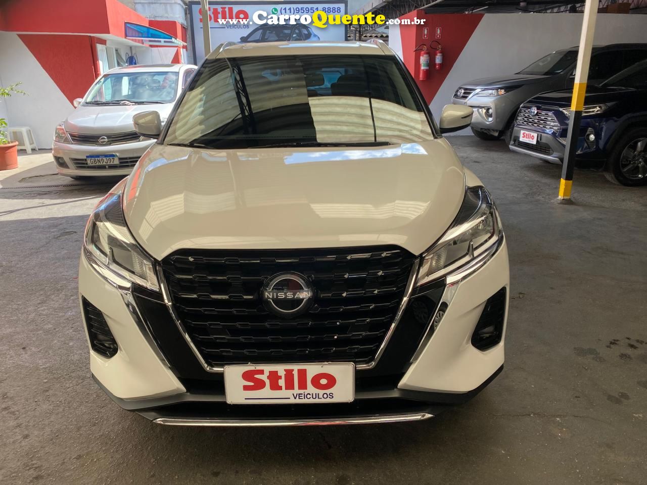 NISSAN   KICKS PLAY ADVANCE PLUS 1.6   BRANCO 2025 1.6 FLEX - Loja