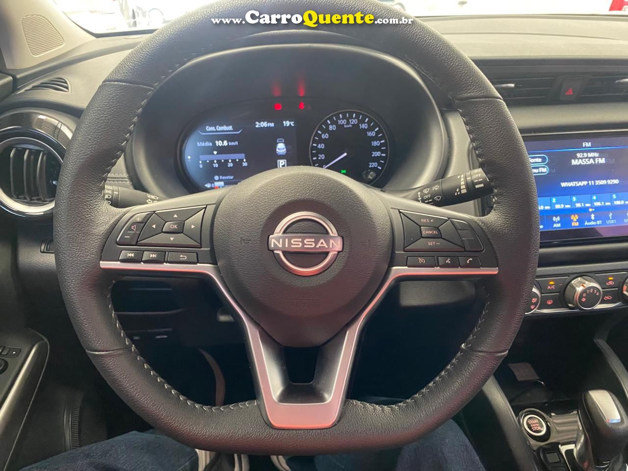 NISSAN   KICKS PLAY ADVANCE PLUS 1.6   BRANCO 2025 1.6 FLEX - Loja