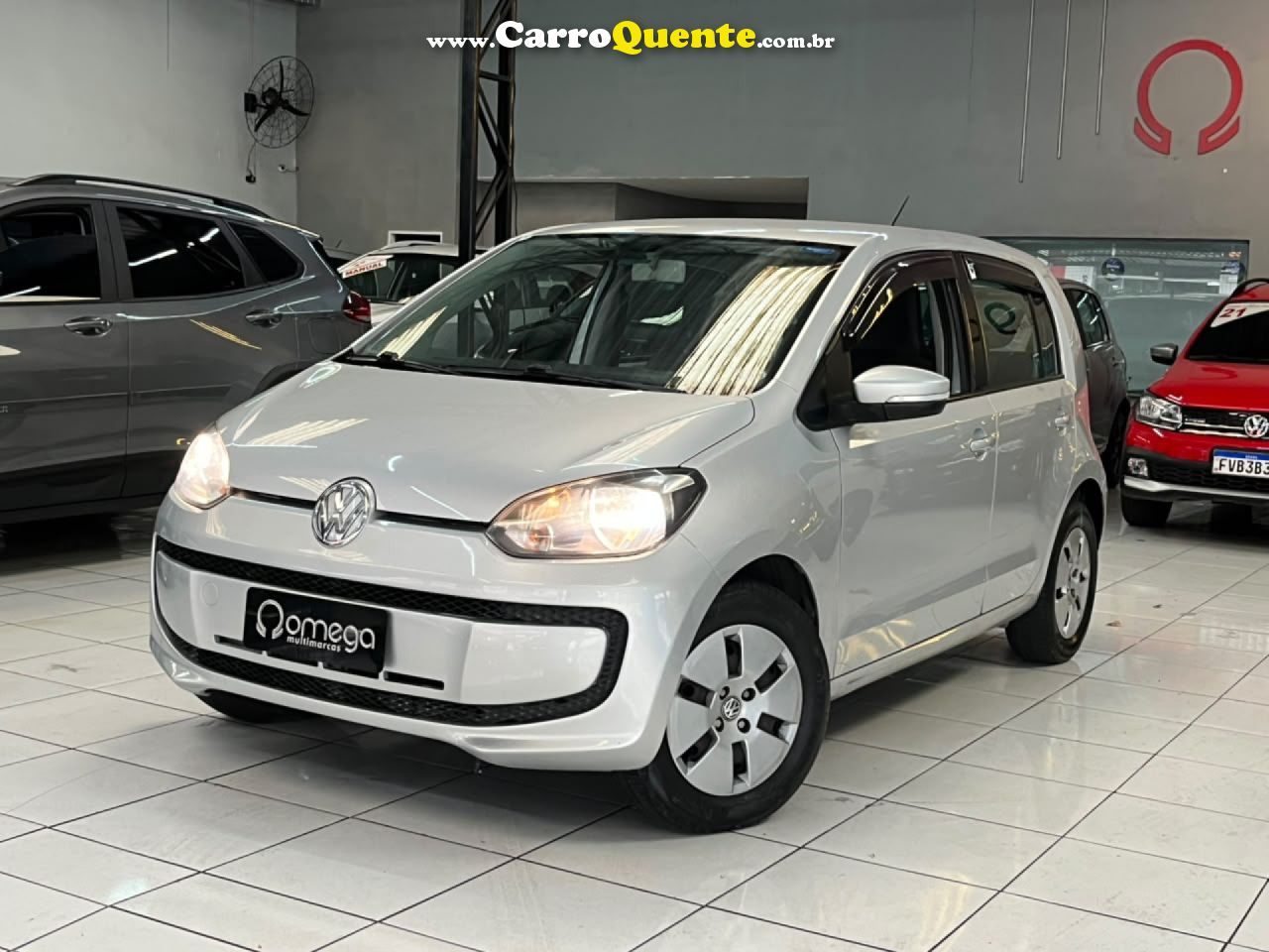 VOLKSWAGEN   UP! MOVE 1.0 TOTAL FLEX 12V 5P   PRATA 2015 1.0 FLEX - Loja