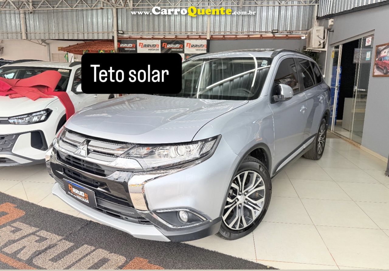 MITSUBISHI   OUTLANDER 2.0 16V 160CV AUT.   PRATA 2016 2.0 GASOLINA - Loja