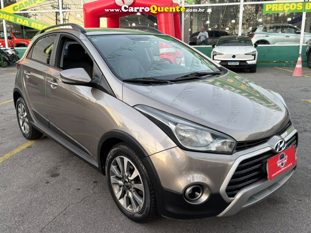 HYUNDAI   HB20X STYLE 1.6 FLEX 16V AUT.   PRATA 2016 1.6 FLEX - Loja