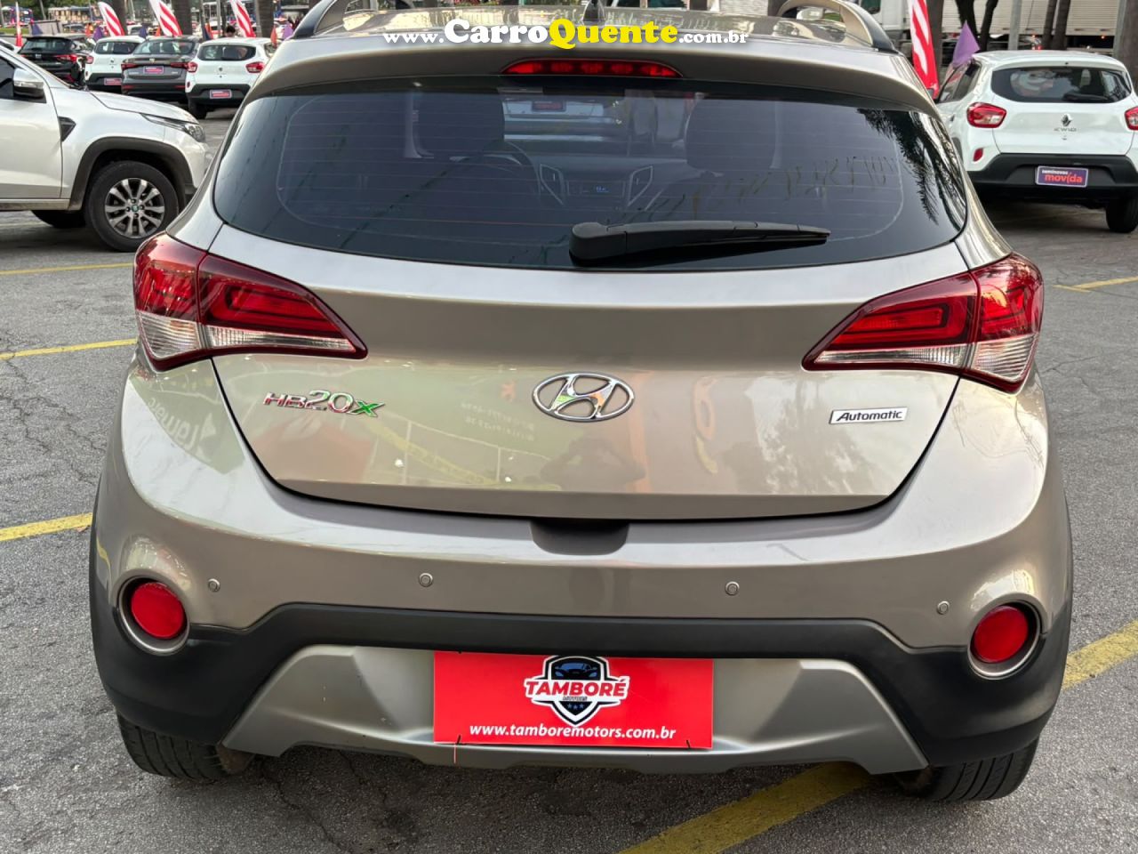 HYUNDAI   HB20X STYLE 1.6 FLEX 16V AUT.   PRATA 2016 1.6 FLEX - Loja