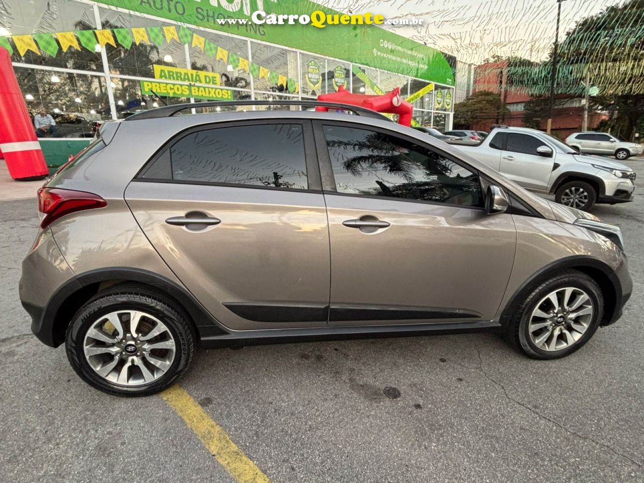 HYUNDAI   HB20X STYLE 1.6 FLEX 16V AUT.   PRATA 2016 1.6 FLEX - Loja