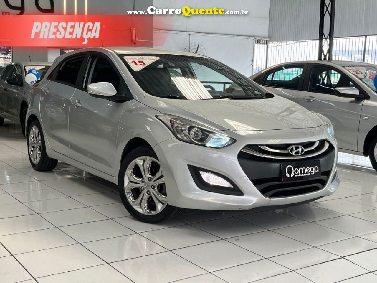 HYUNDAI   I30 1.8 16V AUT. 5P   PRATA 2015 1.8 GASOLINA - Loja